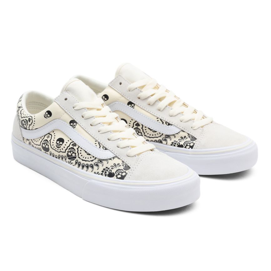 Vans Bandana Style 36 Blanche | VN259O4YX66