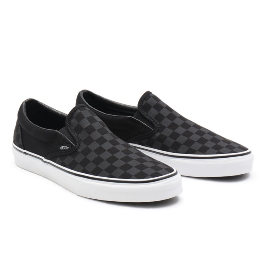 Vans Checkerboard Classiche Slip-On Noir | VN688R0HI61