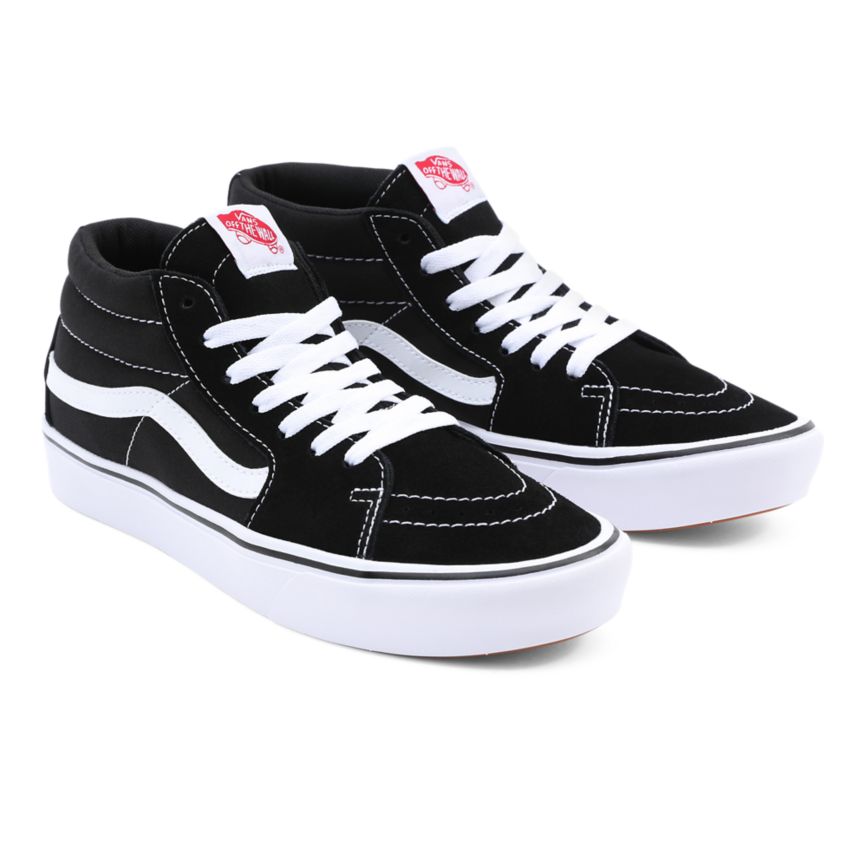 Vans Classiche ComfyCush Sk8-Mid Noir | VN235X3EA90