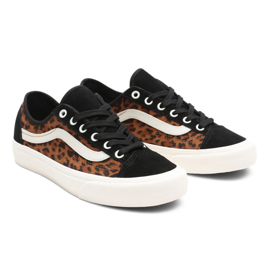 Vans Daim Leopard Style 36 Decon SF Blanche | VN090T1VH43