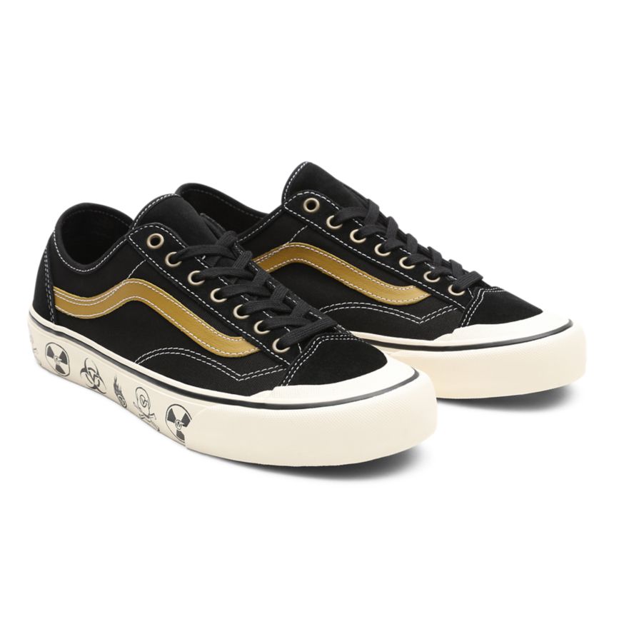Vans Dark Aloha Style 36 Decon SF Noir | VN655O0SY58