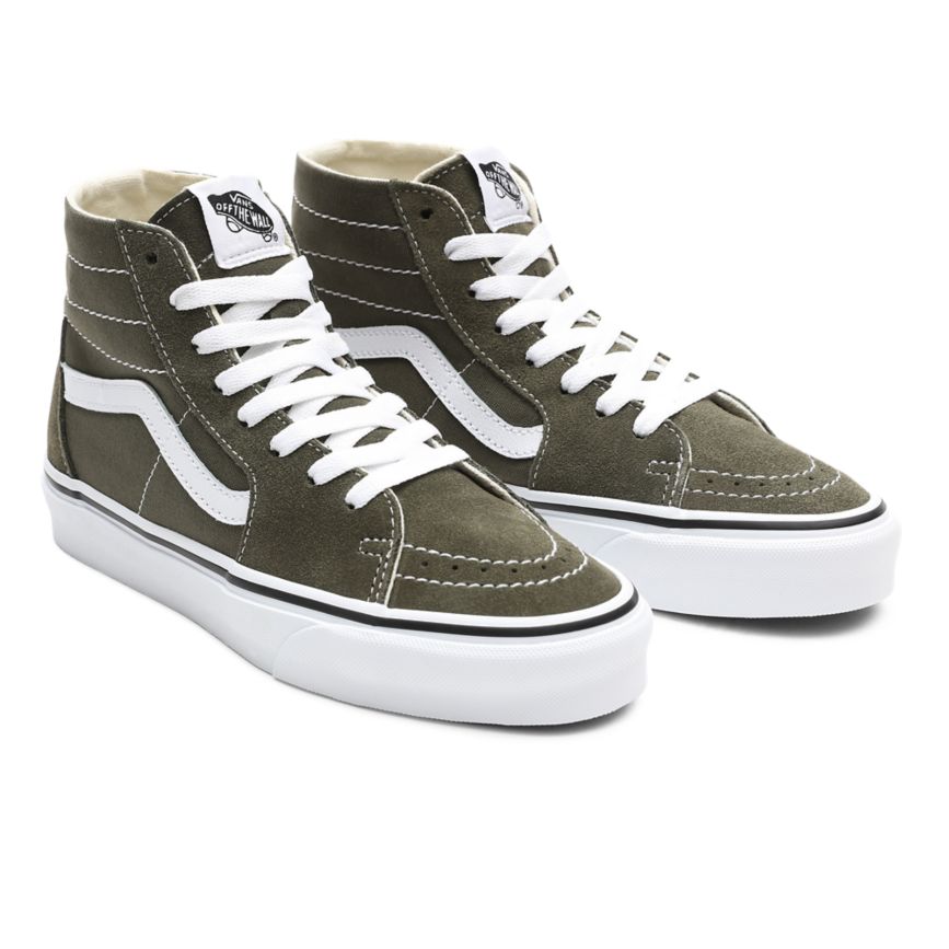 Vans SK8-Hi Tapered Vert Olive | VN823U4FC73